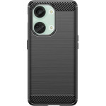 Hurtel Carbon Case silicone case for OnePlus Ace 2V/OnePlus Nord 3 - black - (Carbon Case OnePlus ACE 2V/OnePlus Nord 3 Black)