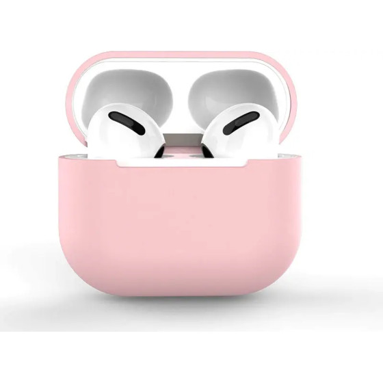 Hurtel Case for AirPods 2 / AirPods 1 Silicone Soft Earphone Cover Pink (Case C) - (AirPods 1/2 Case C Pink)