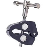 Hurtel Clamping bracket for mounting accessories with 1/4 and 3/8 inch screw - (Crab pliers clip clamp for monitor)