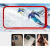 Hurtel Clear 3in1 Case for iPhone 11 Pro Max Frame Cover Gel Red - (Clear 3in1 iPhone 11 Pro Max RED)