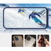 Hurtel Clear 3in1 case for iPhone 13 Pro blue frame gel cover - (Clear 3in1 iPhone 13 Pro BLUE)