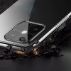 Hurtel Clear Color case TPU gel cover with a metallic frame for Samsung Galaxy S22 Ultra blue - (Clear Color Case Samsung S22 Ultra Blue)