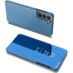 Hurtel Clear View Case blue cover for Samsung Galaxy S22 + (S22 Plus) - (Clear View Samsung S22 Plus Blue)