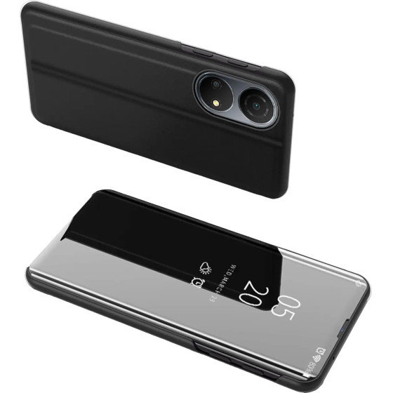 Hurtel Clear View Case case for Honor X7 / Honor Play 30 Plus flip cover black - (Clear View Huawei X7/PLAY 30 PLUS BLACK)