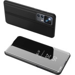 Hurtel Clear View Case case for Xiaomi 12T Pro / Xiaomi 12T flip cover black - (Clear View Case Xiaomi 12T/12T PRO Black)