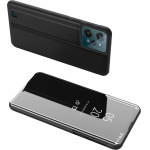 Hurtel Clear View Case cover for Realme C31 flip cover black - (Clear View Case REALME C31 Black)