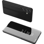 Hurtel Clear View Case cover for Samsung Galaxy A24 4G flip cover black - (Clear View Case Samsung A24 Black)