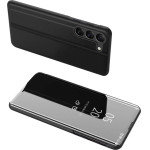 Hurtel Clear View Case cover for Samsung Galaxy S23+ flip cover black - (Clear View Samsung S23 Plus Black)