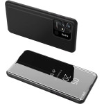 Hurtel Clear View Case cover for Xiaomi Redmi 10C cover with a flap black - (Clear View Xiaomi REDMI 10C Black)