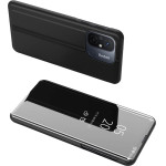 Hurtel Clear View Case cover for Xiaomi Redmi 11A / Poco C55 / Redmi 12C flip case black - (Clear View Case Xiaomi Redmi 11A/Redmi 12C/Poco C55 Black)