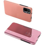 Hurtel Clear View Case flip case Xiaomi Redmi Note 11 Pro+ 5G (China) / 11 Pro 5G (China) / Mi11i HyperCharge / Poco X4 NFC 5G pink - (Clear View Xiaomi Poco X4 NFC 5G Pink)