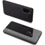 Hurtel Clear View Case flip cover for Samsung Galaxy A03s (166.5) black - (Clear View Samsung A03S (166.5) Black)