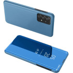 Hurtel Clear View Case flip cover for Samsung Galaxy A73 blue - (Clear View Samsung A73 Blue)
