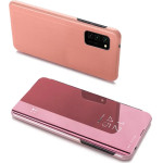 Hurtel Clear View Case for Samsung Galaxy A03s (166.5) pink - (Clear View Samsung A03S (166.5) Pink)