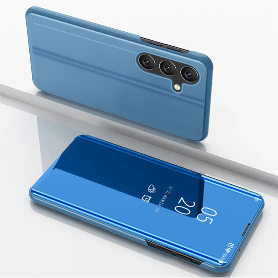 Hurtel Clear View Case for Samsung Galaxy A16 / A16 5G Flip Cover - Blue - (Clear View Samsung A16 / A16 5G Blue)