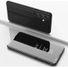 Hurtel Clear View Case for Samsung Galaxy A36 Cover with Flip - Black - (Clear View Case Samsung Galaxy A36 Black)
