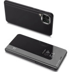 Hurtel Clear View Case for Samsung Galaxy M53 5G black - (Clear View Samsung M53 5G Black)