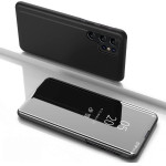 Hurtel Clear View Case for Samsung Galaxy S25 Ultra Flip Cover - Black - (Clear View Samsung Galaxy S25 Ultra Black)