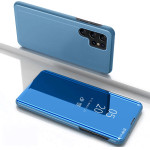 Hurtel Clear View Case for Samsung Galaxy S25 Ultra Flip Cover - Blue - (Clear View Samsung Galaxy S25 Ultra Blue)