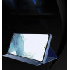 Hurtel Clear View Case for Samsung Galaxy S25+ Cover with Flip - Blue - (Clear View Samsung Galaxy S25+ Blue)