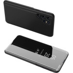 Hurtel Clear View Case for Samsung S24 Ultra with flap - black - (Clear View Case Samsung S24 Ultra Black)