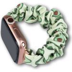 Hurtel Cloth Watch 7 band 7/6/5/4/3/2 / SE (45/44 / 42mm) strap bracelet avocado elastic bracelet - (Material Strap Summer Apple Watch 3/4/5/6/SE/7 42/44/45 model 4)