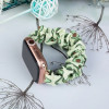Hurtel Cloth Watch 7 band 7/6/5/4/3/2 / SE (45/44 / 42mm) strap bracelet avocado elastic bracelet - (Material Strap Summer Apple Watch 3/4/5/6/SE/7 42/44/45 model 4)