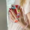 Hurtel Color Chain Case gel flexible elastic case cover with a chain pendant for Samsung Galaxy S20 FE 5G multicolour (2) - (Color Chain Case Samsung S20 FE Design 02)