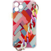 Hurtel Color Chain Case gel flexible elastic case cover with a chain pendant for Xiaomi Redmi 10 multicolour (3) - (Color Chain Case Xiaomi Redmi 10 Design 03)