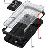 Hurtel Crystal Ring Case Kickstand Tough Rugged Cover for iPhone 11 Pro blue - (Crystal Ring Case iPhone 11 Pro Blue)