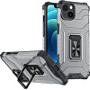Hurtel Crystal Ring Case Kickstand Tough Rugged Cover for iPhone 12 mini black - (Crystal Ring Case iPhone 12 Mini Black)
