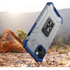 Hurtel Crystal Ring Case Kickstand Tough Rugged Cover for iPhone 13 mini blue - (Crystal Ring Case iPhone 13 Mini Blue)