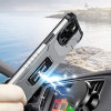 Hurtel Crystal Ring Case Kickstand Tough Rugged Cover for iPhone 13 Pro blue - (Crystal Ring Case iPhone 13 Pro Blue)