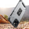 Hurtel Crystal Ring Case Kickstand Tough Rugged Cover for iPhone 13 Pro red - (Crystal Ring Case iPhone 13 Pro Red)