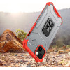 Hurtel Crystal Ring Case Kickstand Tough Rugged Cover for iPhone 13 red - (Crystal Ring Case iPhone 13 Red)