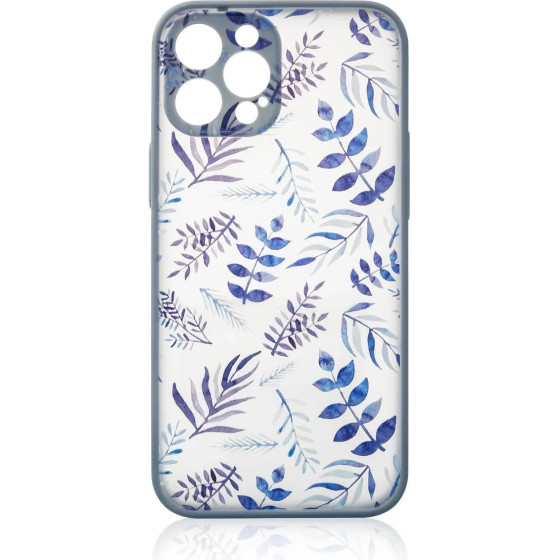 Hurtel Design Case for iPhone 12 Pro Max flower case dark blue - (DESIGN CASE iPhone 12 Pro Max DARK BLUE)
