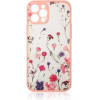 Hurtel Design Case for iPhone 12 Pro Max flower pink - (DESIGN CASE iPhone 12 Pro Max PINK)