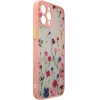 Hurtel Design Case for iPhone 12 Pro Max flower pink - (DESIGN CASE iPhone 12 Pro Max PINK)