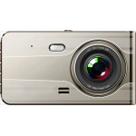 Hurtel DVR979G Full HD G-sensor LCD car video recorder with reversing camera - beige - (DVR979G Wideorejestrator samochodowy LCD z kamera cofania)