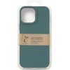 Hurtel Eco Case Case for iPhone 11 Pro Max Silicone Cover Phone Cover Green - (Eco Case iPhone 11 Pro Max Dark Green)