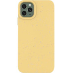 Hurtel Eco Case Case for iPhone 11 Pro Max Silicone Cover Phone Cover Yellow - (Eco Case iPhone 11 Pro Max Yellow)