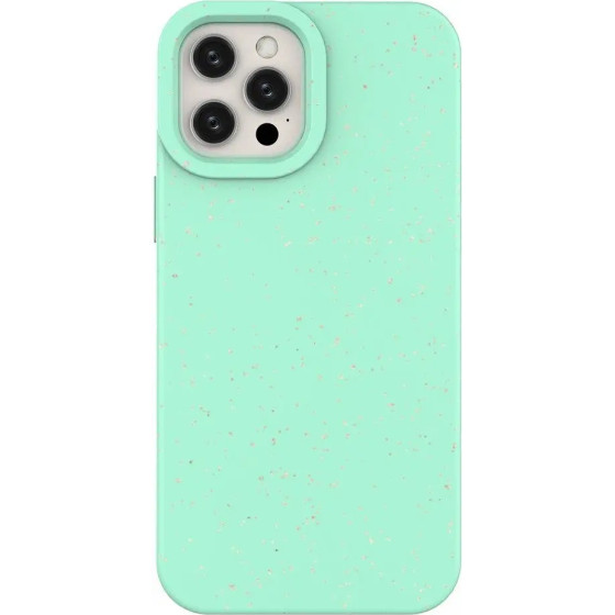 Hurtel Eco Case Case for iPhone 12 Pro Max Silicone Cover Phone Shell Mint - (Eco Case iPhone 12 Pro Max Mint)