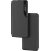 Hurtel Eco Leather View Case an elegant case with a flap and stand function for Samsung Galaxy A73 red - (Eco Leather View Samsung A73 Red)