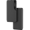 Hurtel Eco Leather View Case cover for Samsung Galaxy A24 4G with a flip stand black - (Eco Leather View Samsung A24 Black)