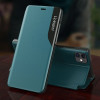 Hurtel Eco Leather View Case elegant bookcase type case with kickstand for iPhone 13 Pro blue - (Eco Leather View Case iPhone 13 Pro 6,1 Blue)