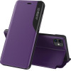 Hurtel Eco Leather View Case elegant bookcase type case with kickstand for iPhone 13 Pro purple - (Eco Leather View Case iPhone 13 Pro 6,1 Purple)