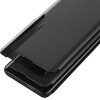 Hurtel Eco Leather View Case Elegant Flip Cover Stand Function Poco M4 Pro 5G Black - (Eco Leather View Redmi Note 11T 5G / 11S 5G / Poco M4 Pro 5G Black)