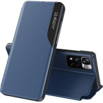 Hurtel Eco Leather View Case Elegant Flip Cover with Stand Function Poco M4 Pro 5G Blue - (Eco Leather View Redmi Note 11T 5G / 11S 5G / Poco M4 Pro 5G Blue)