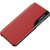 Hurtel Eco Leather View Case Elegant Flip Cover with Stand Function Poco M4 Pro 5G Red - (Eco Leather View Redmi Note 11T 5G / 11S 5G / Poco M4 Pro 5G Red)