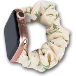 Hurtel Fabric band for Watch 7 / 6 / 5 / 4 / 3 / 2 / SE (45 / 44 / 42mm) strap bracelet elastic bracelet yellow - (Material Strap Summer Apple Watch 3/4/5/6/SE/7 42/44/45 model 1)